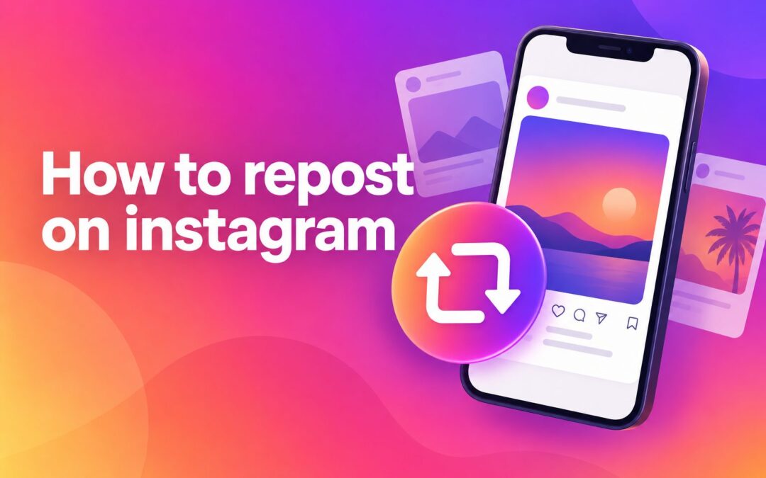 Instagram post on a phone with a screenshot icon and notification question